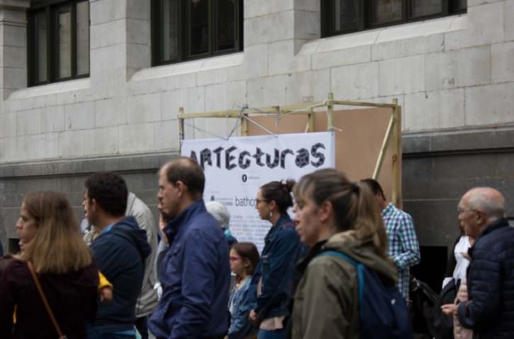 Público en el festival Artecturas. Foto: Néstor Navarro.