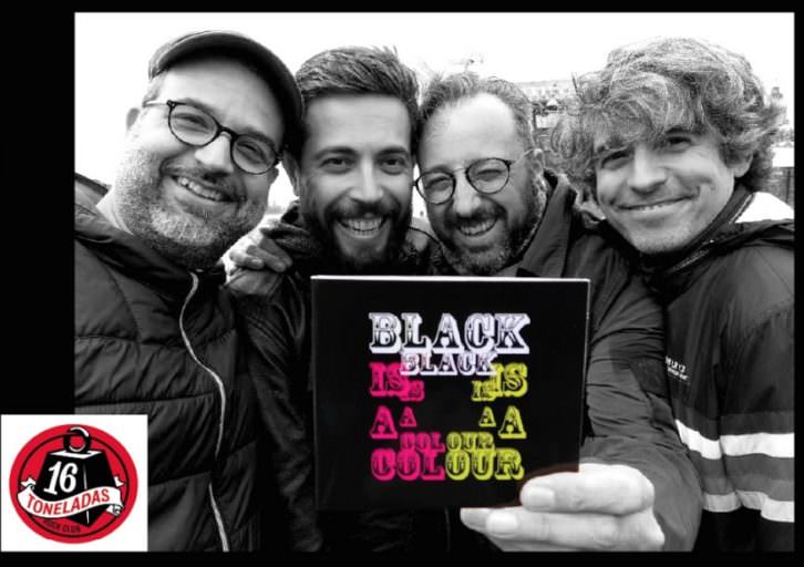 Black Is A Colour, nuevo disco de Serie B. Imagen cortesía de la banda.