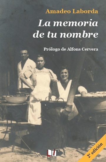 Portada de 'La memoria de tu nombre', de Amadeo Laborda.