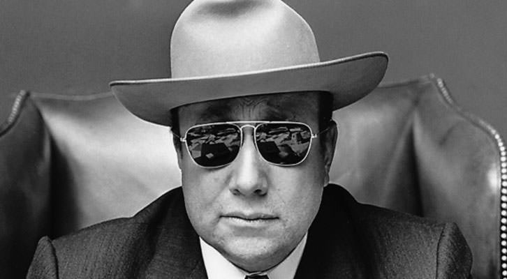 Jean-Pierre Melville. Imagen cortesía de Filmoteca de Valencia.