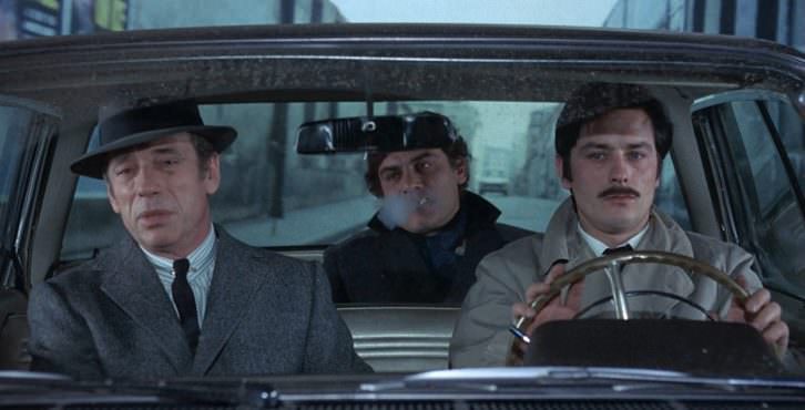 Fotograma de 'Le cercle rouge', de Jean-Pierre Melville. Imagen cortesía de Filmoteca de Valencia.