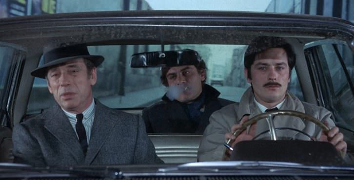 Fotograma de 'Le cercle rouge', de Jean-Pierre Melville. Imagen cortesía de Filmoteca de Valencia. 