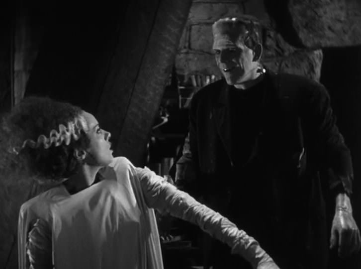 Fotograma de 'La novia de Frankenstein', de James Whale.