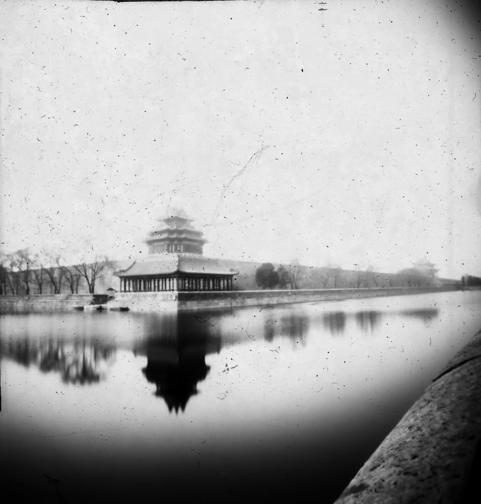 Imagen de la obra 'Pekin. Ciudad Prohibida', de Fotolateras, que forma parte de la nómina de artistas del Museo del Ruso de Alarcón. Fotografía cortesía del Museo.