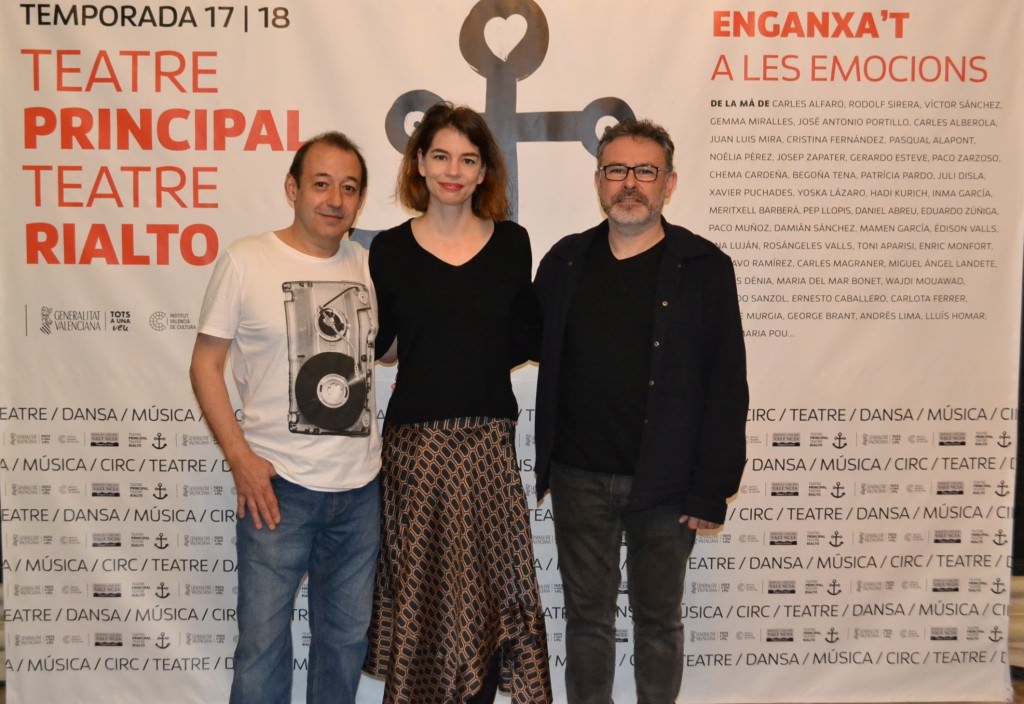 Sigfrid Monleón, Isabelle Stofel y Roberto García. Imagen cortesía del IVC.