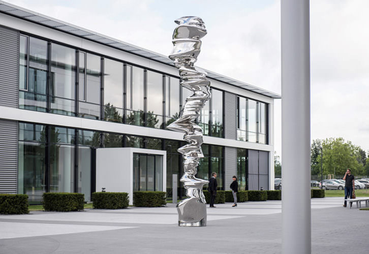 Escultura de Tony Cragg. Imagen cortesía de Fundación Hortensia Herrero.