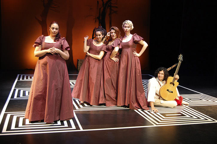 Trabajos de amor perdidos, de Última Teatro. Imagen cortesía de Sala Russafa. 