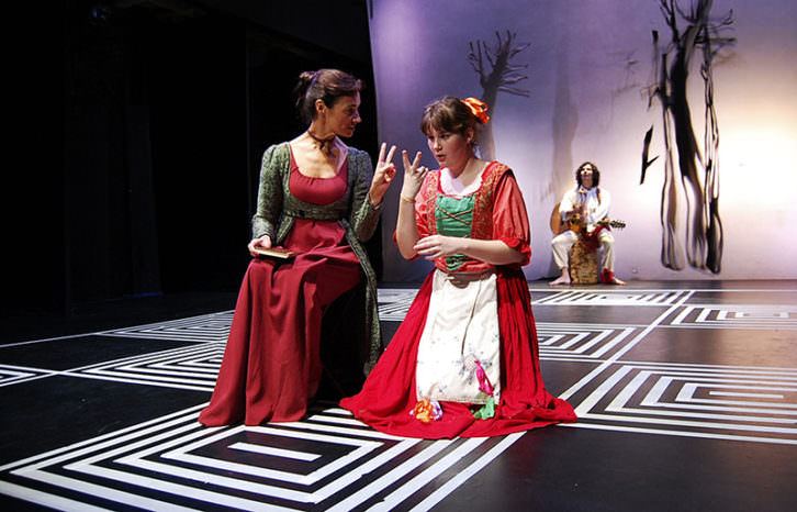 Trabajos de amor perdidos, de Última Teatro. Imagen cortesía de Sala Russafa.