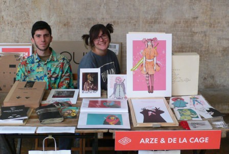 Algunos de los Stands del Festival del Libro Sindokma 2017. Arce de la Cage. Fotografía de Archivo, Vicente Chambó.