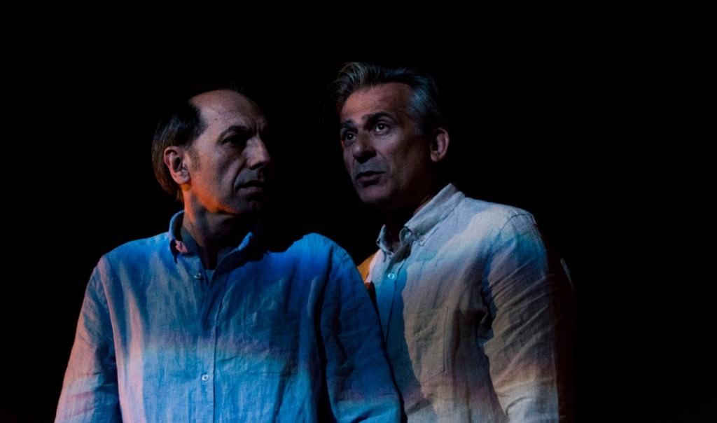 Juanjo Prats y Enric Juezas en 'Territorio Chirbes'. Imagen cortesía del autor.