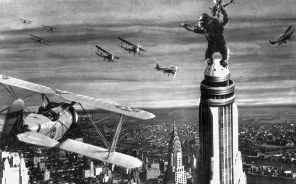 Fotograma de King Kong. Imagen cortesía de la Filmoteca de València