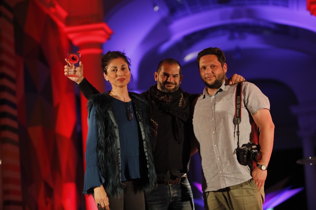 David Segarra ha recibido el Premio Fragments 2018 a mejor cortometraje valenciano con ‘Savis de l’horta’. Fotografía cortesía de DocsValència.