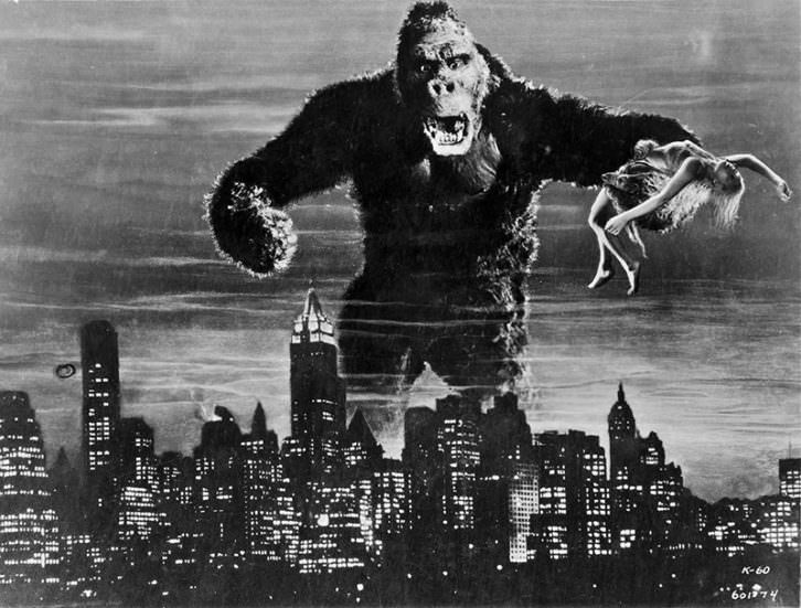 Fotograma de King Kong. Imagen cortesía de la Filmoteca de València.