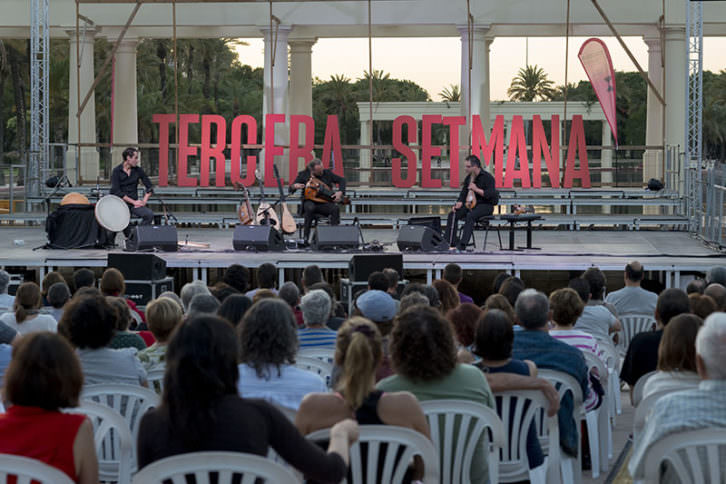 Trío Petrakis en el Festival Tercera Setmana. Imagen cortesía de la organización.