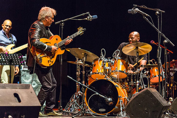 Ximo Tebar y Nathaniel Townsley en concierto. Imagen cortesía del Palau.