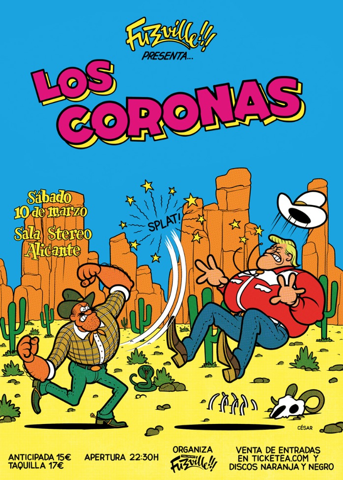 Los Coronas, obra de César Sebastián. Imagen cortesía de La Cabina.