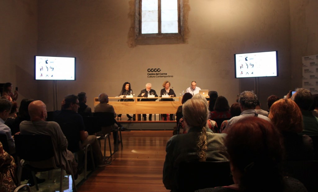 Acto de presentación de Mostra Viva del Mediterrani en el Centre del Carme. Imagen cortesía de la organización.