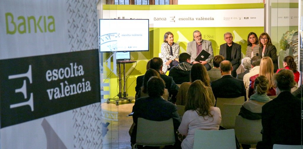 Bankia Escolta Valencia durante su presentación en La Nau. Imagen cortesía del IVC.