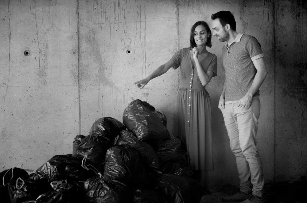 Helena Font y Pablo Díaz del Río en 'Al anochecer'. Imagen cortesía de Rambleta.