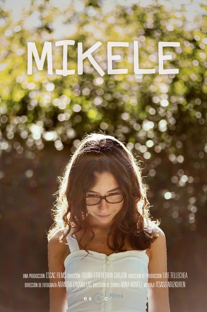Cartel de 'Mikele', de Ekhiñe Etxeberria. Imagen cortesía de La Cabina.