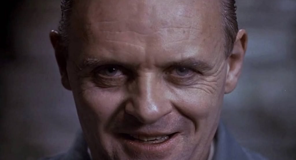 Anthony Hopkins en 'El silencio de los corderos'.