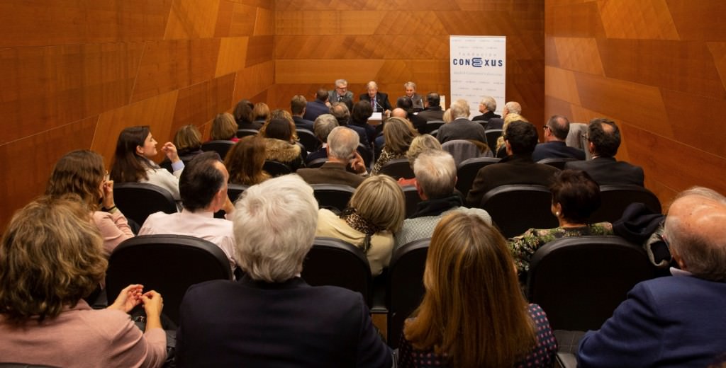 Presentación del libro 'Historia del Arte de la Comunidad Valenciana', de Felipe Garín. Imagen cortesía de la Fundación Conexus.