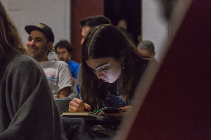 Público asistente a una de las sesiones del festival. Foto de Pedro Castelo por cortesía de La Cabina.