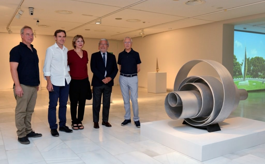 Boye Llorens, hijos de Andreu Alfaro, Rafael Alcón y Tomás Llorens. Imagen cortesía de Fundación Bancaja.