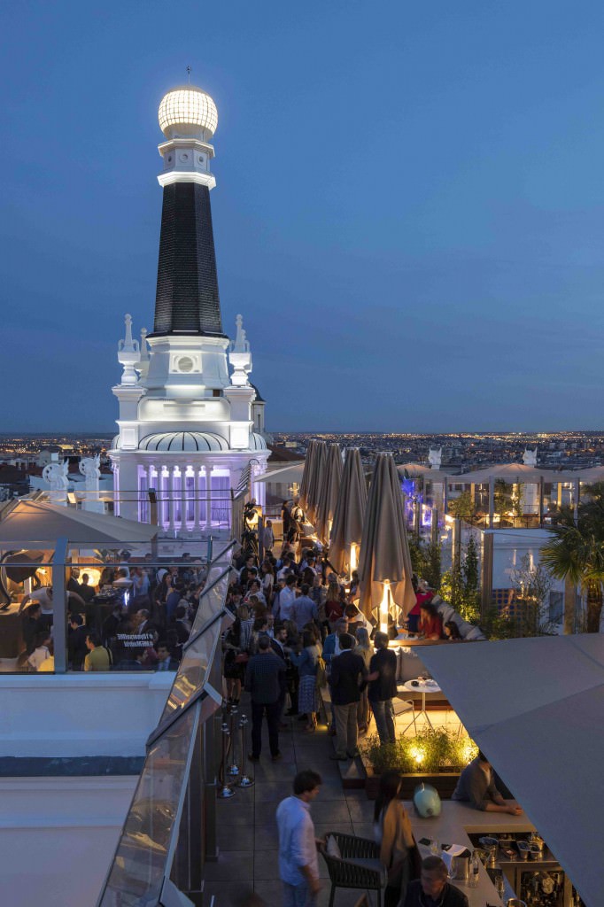 La terraza del ME Madrid acogerá la acción ‘sansanonasnas X ME: Pasati di Modena’. Fotografía cortesía de los organizadores.