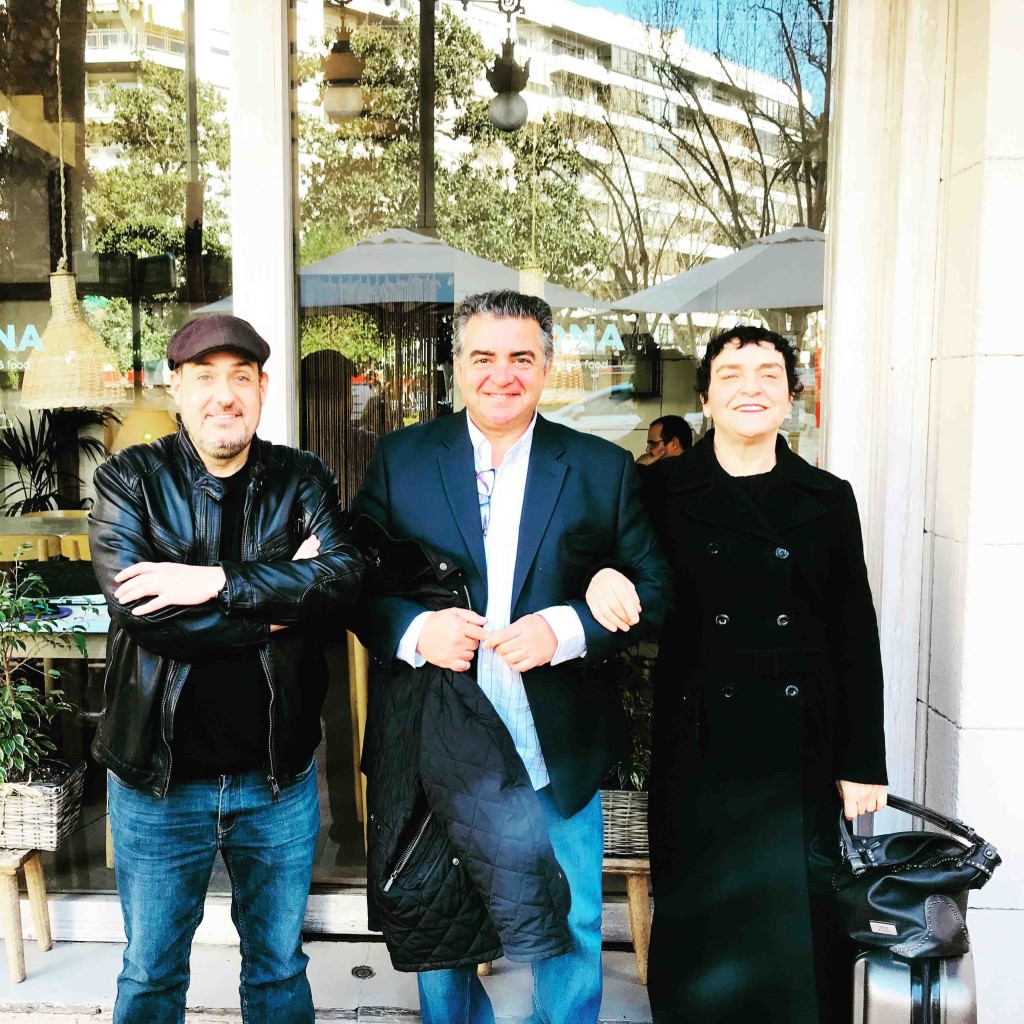 De izquierda a derecha, Carlos Domingo, Nacho Agrait y Mavi Escamilla. Fotografía de Jose Ramón Alarcón.