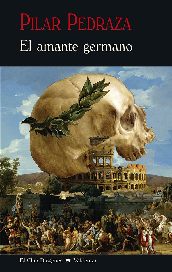 Portada del libro 'Amante germano', de Pilar Pedraza.