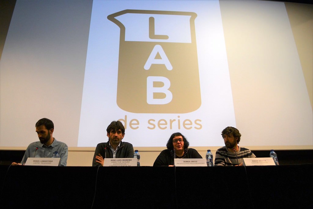 De izda a dcha, Mikel Labastida, José Luis Moreno, Áurea Ortiz y David Brieva. Imagen cortesía del IVC.