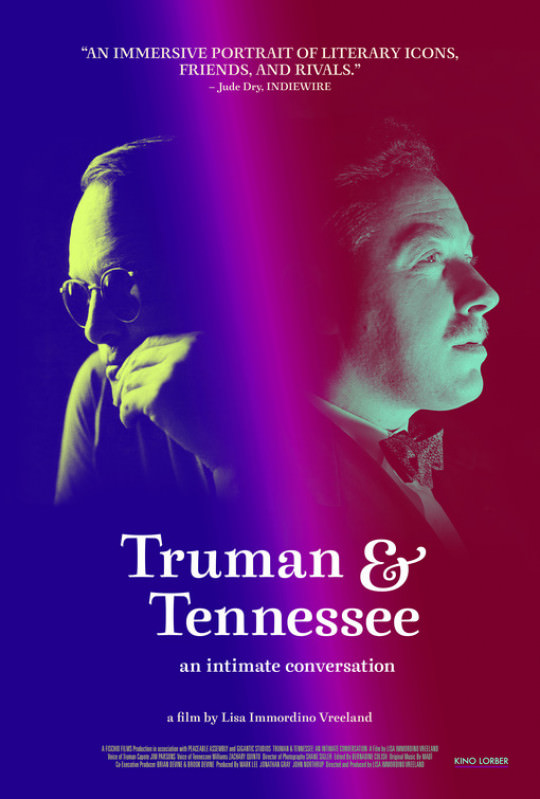 Tennessee Williams, Truman Capote, 'Truman & Tennessee: An Intimate Conversation', de Lisa Immordino Vreeland, DocsBarcelona