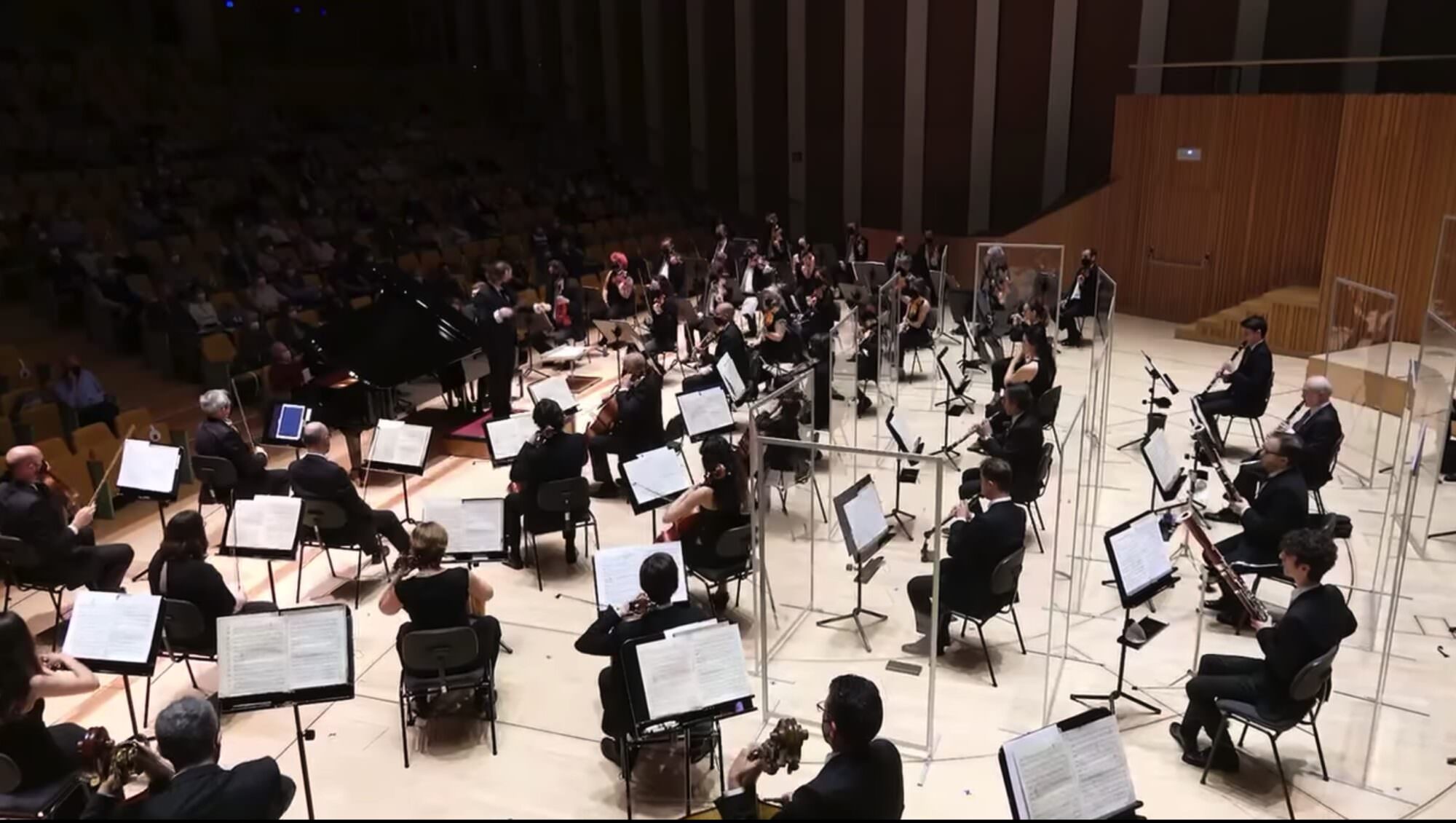 Orquestra Filharmònica de la Universitat de València.