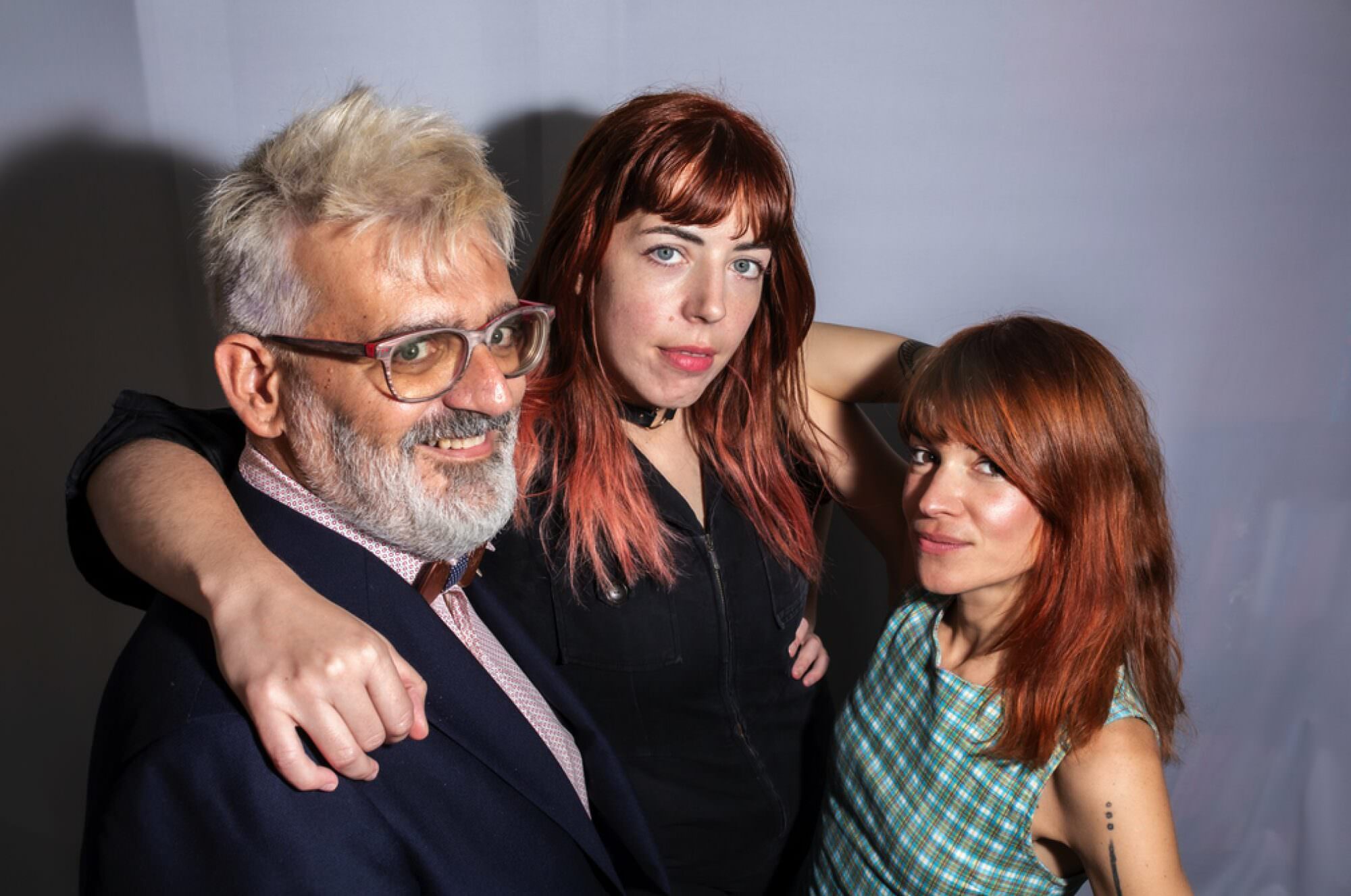 Nacho M. Segarra, Cristina Daura y María Bastarós