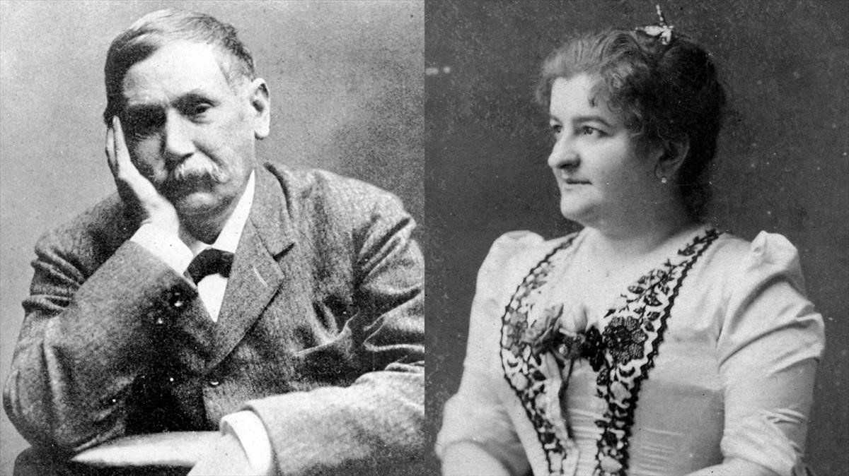 Benito Pérez Galdós y Emilia Pardo Bazán