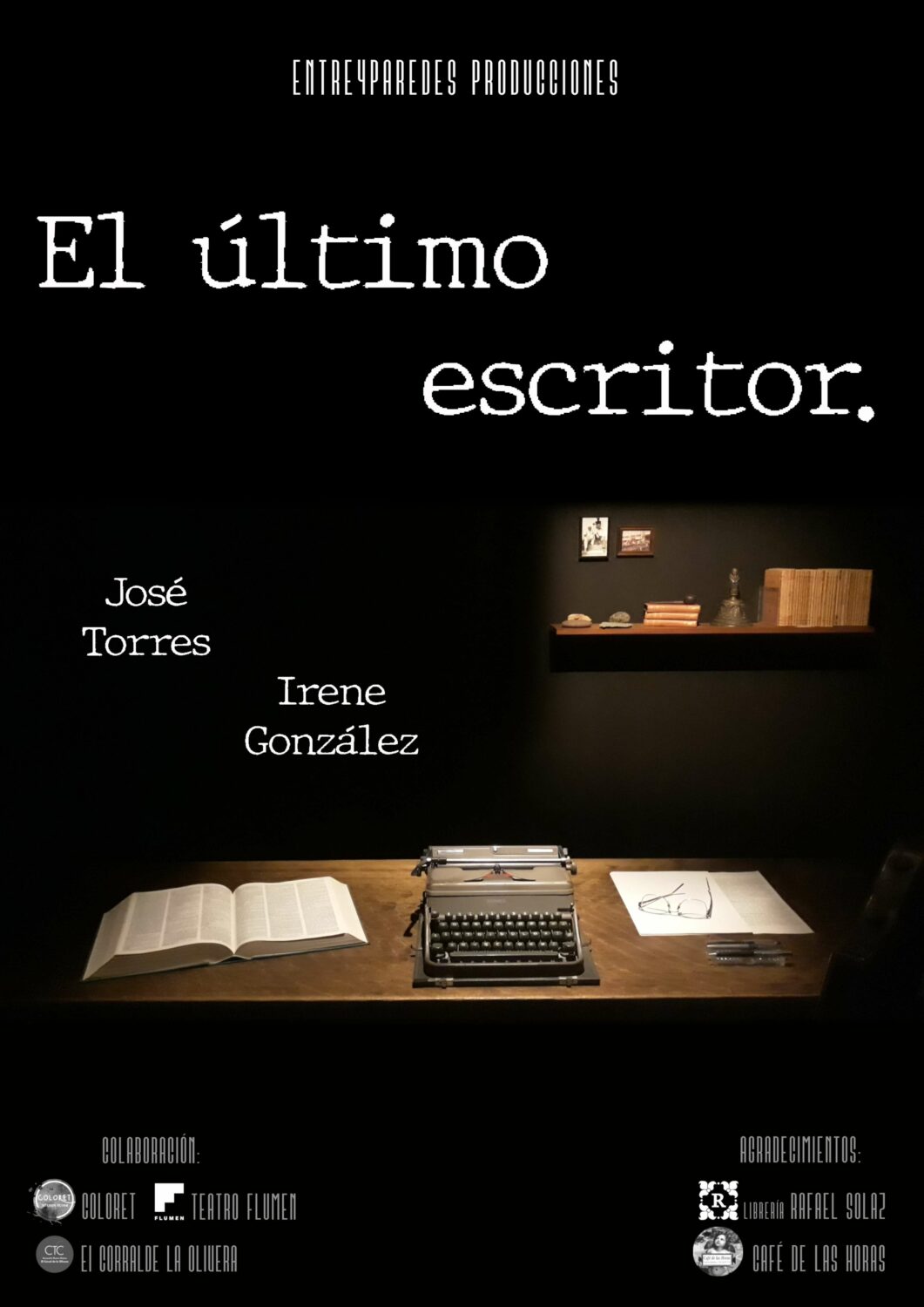 El último escritor.