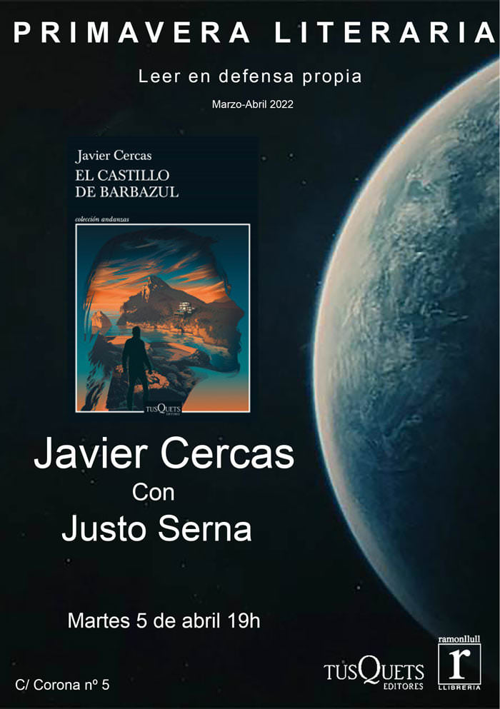 Javier Cercas. Lllibreria Ramon Lllull