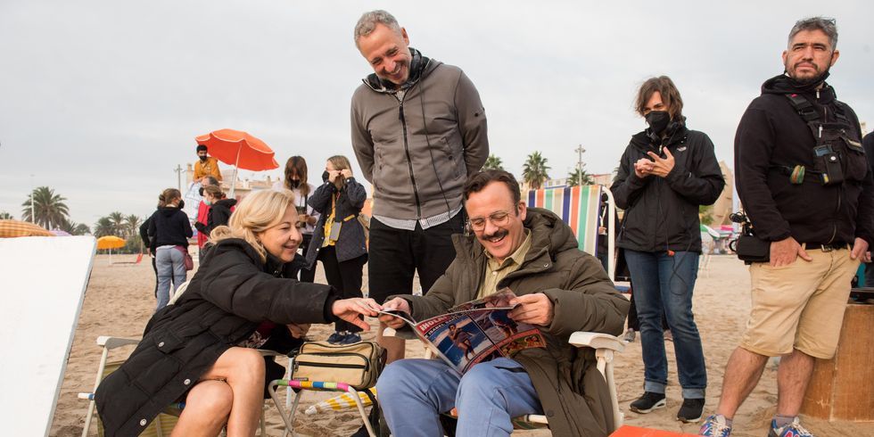 Nacho G. Velilla, Carmen Machi y Javier Gutiérrez