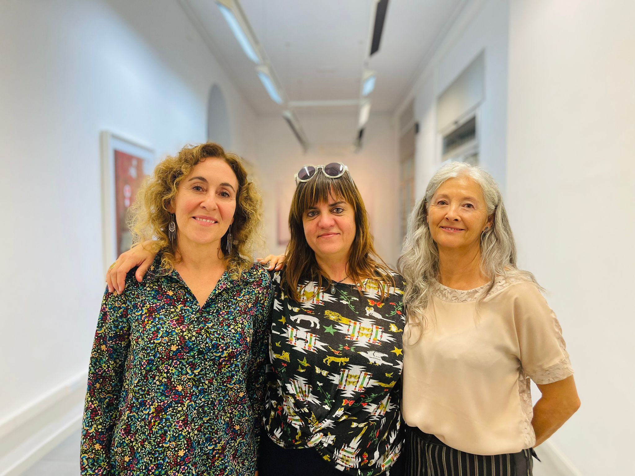 Inma Liñana, Anna Roig y Elisa Torreira