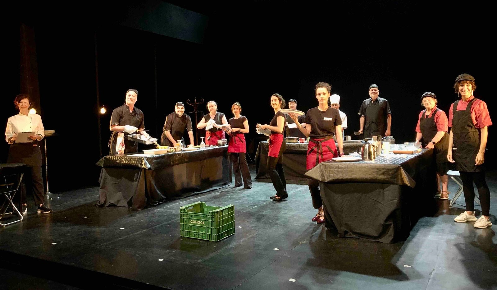 En la cocina. Sala Russafa