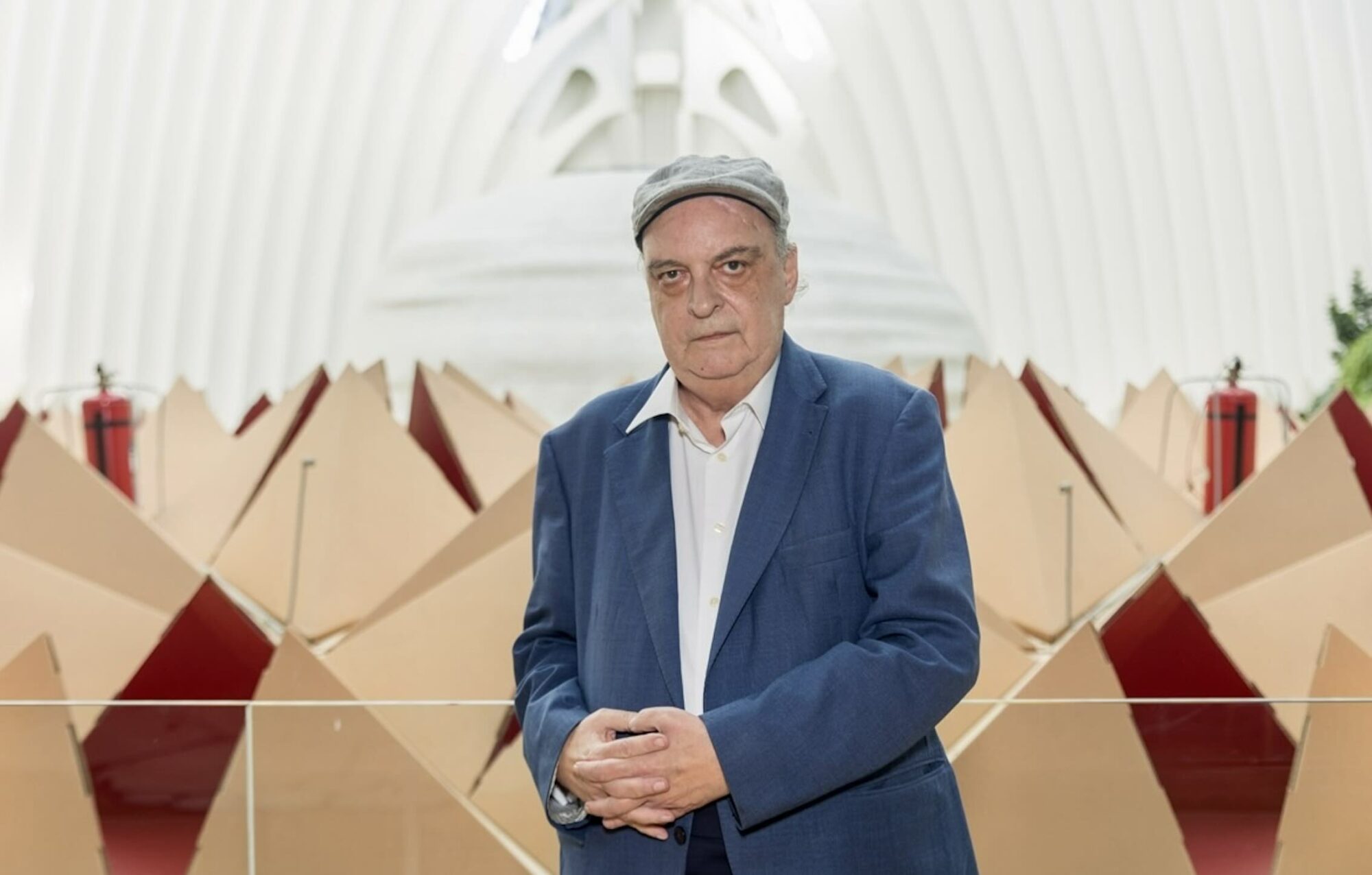 Enrique Vila-Matas. CaixaForum València. ©Fernando Ruiz