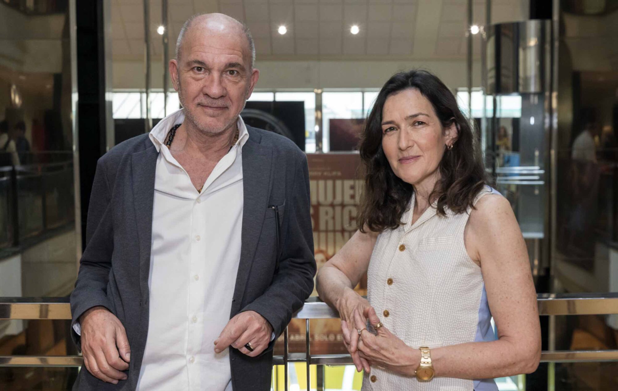 Ángeles González-Sinde y Darío Grandinetti 