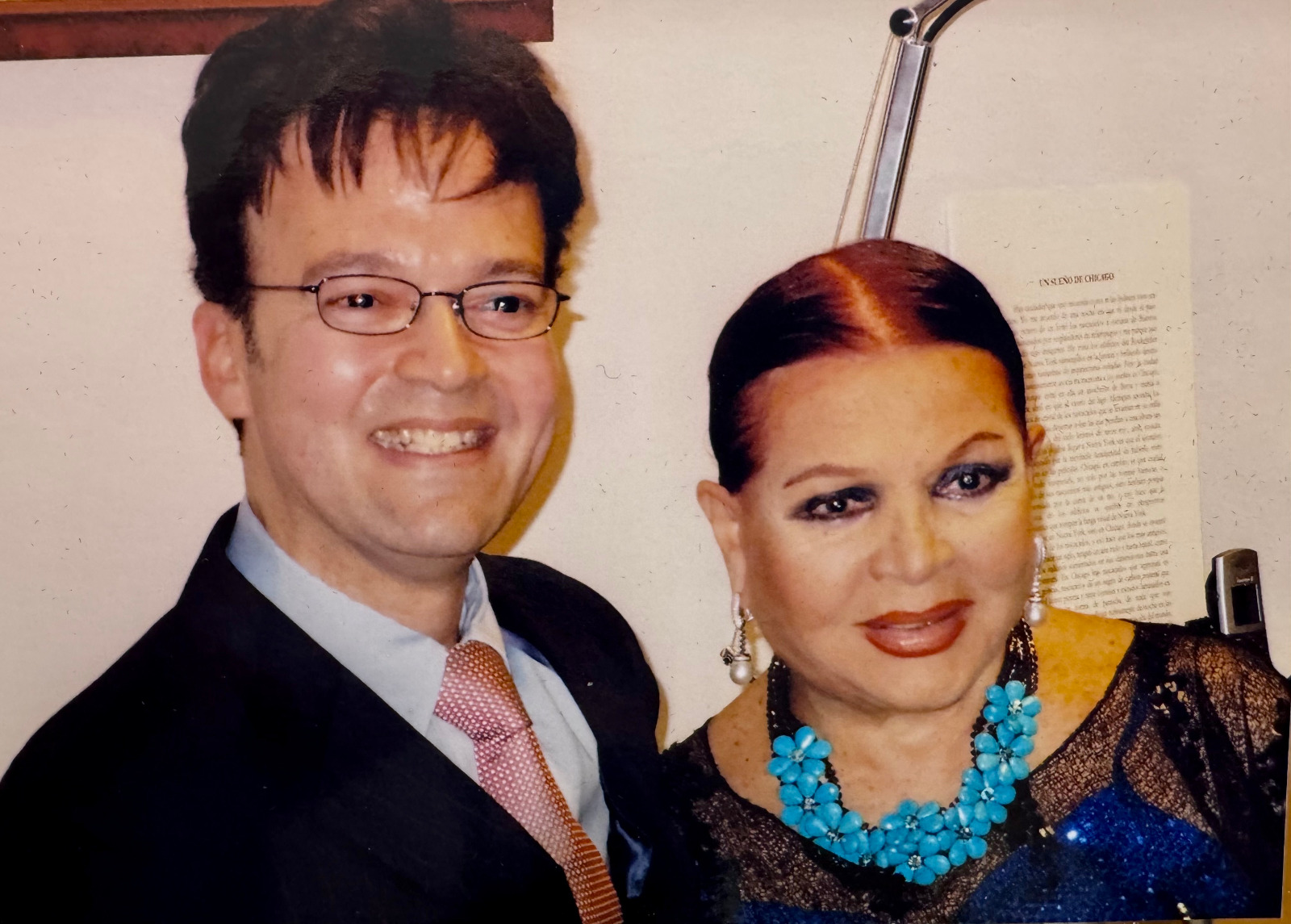 Sara Montiel e Israel Rolón-Barada