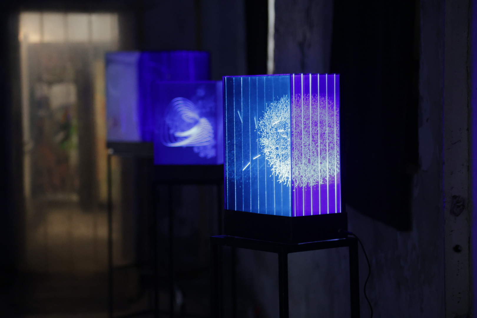 'Cajas Luminosas' de Diego Moya en La Neomudéjar