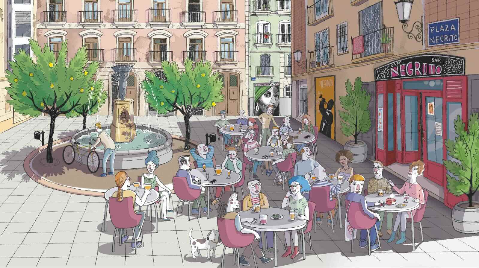 València se ilustra. La Rambleta