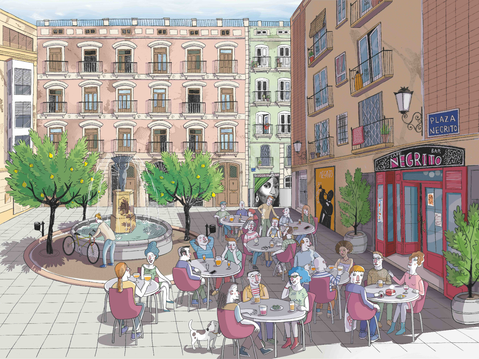 Ada Sinache. València se ilustra. La Rambleta