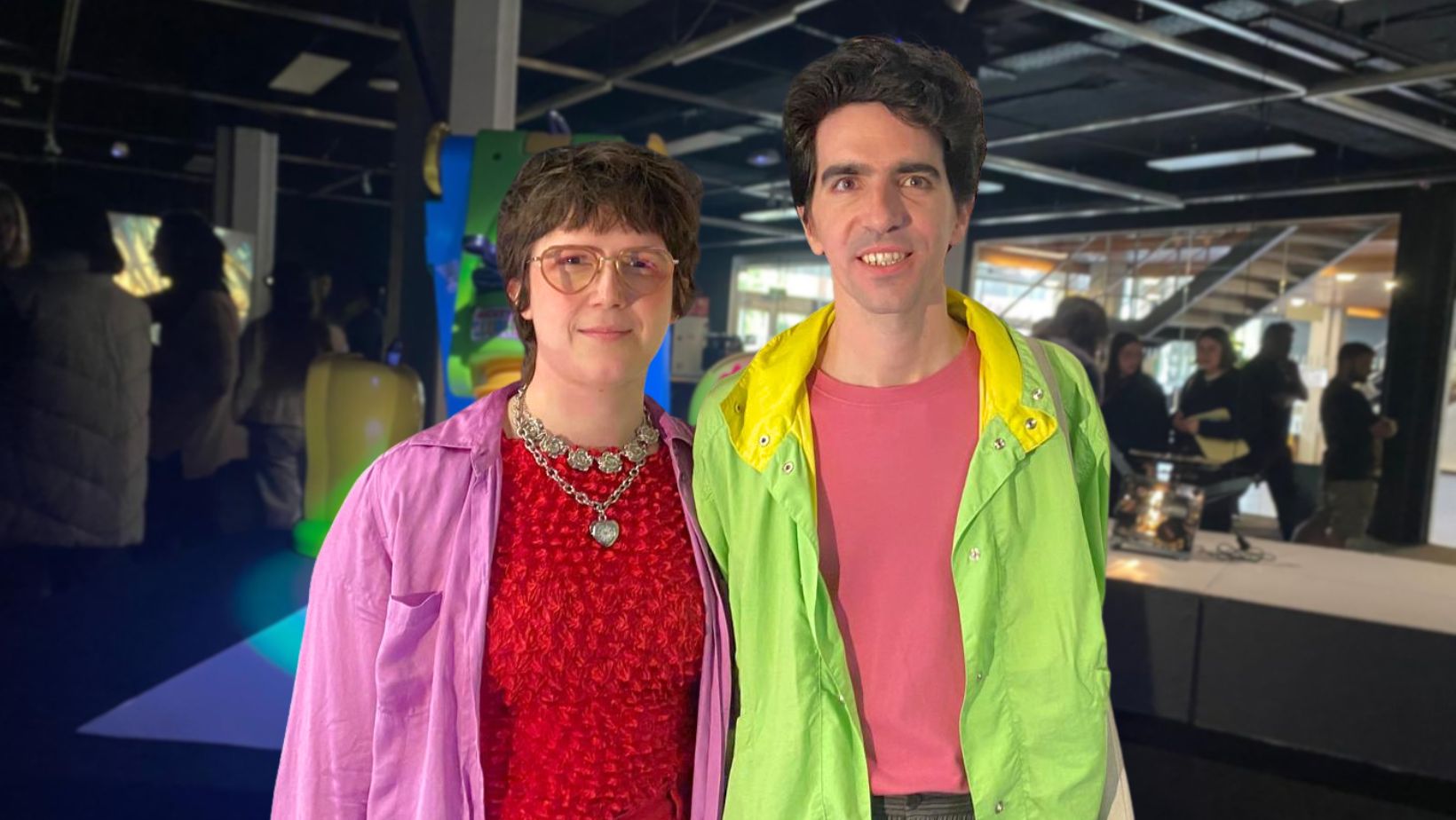 Regina Rivas y Bruno Delgado. La Raya Verde. UPV