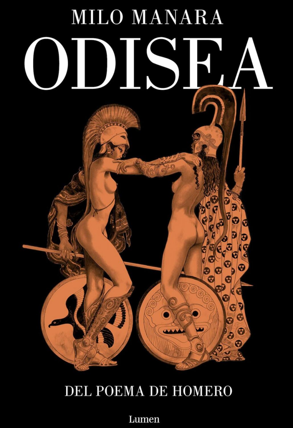 Cubierta de 'Odisea', de Milo Manara.