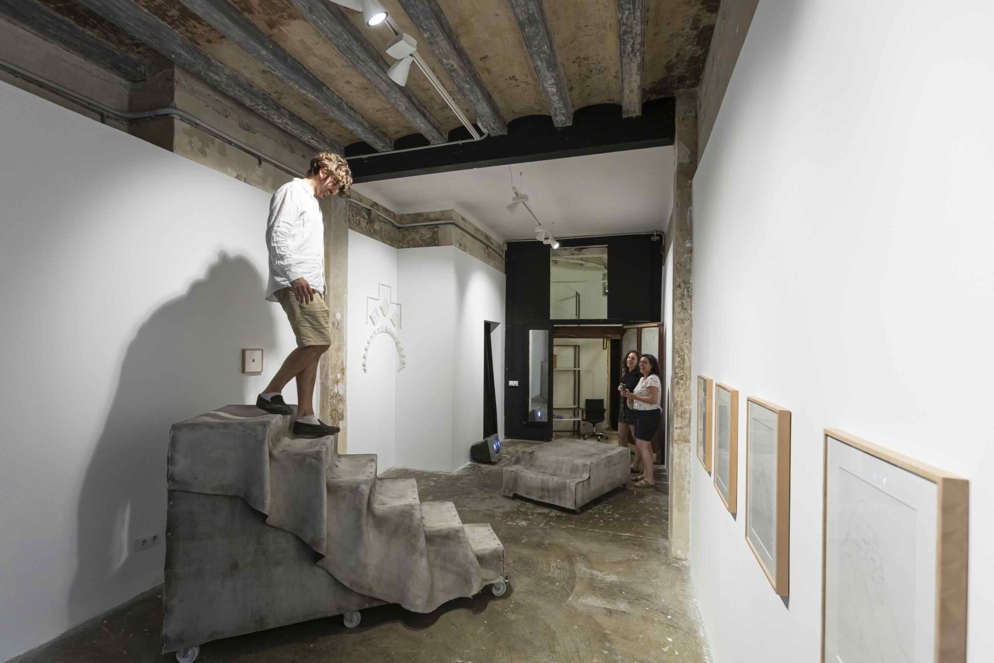 Vistas de la exposición 'CCX221270-7.5', de Caterina Miralles, en galería FUGA. Fotografía de Marc
Llibre, cortesía de Art Nou.